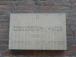 Collegium-Maius-schild